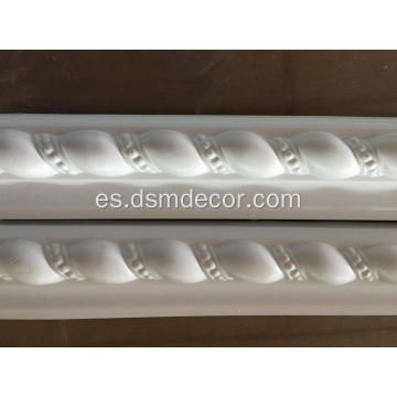 Moldura de panel flexible de cuerda de cinta